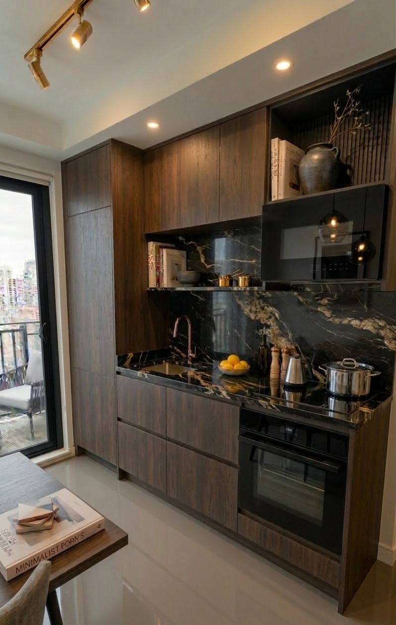 Cocina Premium Ejecutiva PVC - Blanco